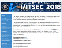 Tablet Screenshot of exhibits.iitsec.org